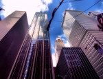 Der Himmel rings ums Rockefeller Center