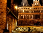 Lübeck: Holstentor Ausschnitt