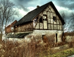 Ruine an der Auffahrt Bergkamen