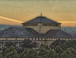 aufgang am Schloss
